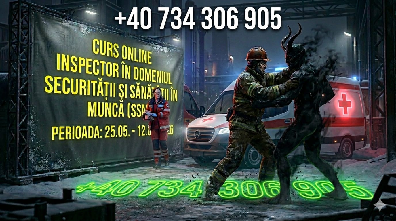 Curs Inspector În Domeniul Securității Și Sănătății În Muncă (SSM)